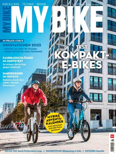 Cover: My Bike Fahrradmagazin Januar-Februar No 01 2023