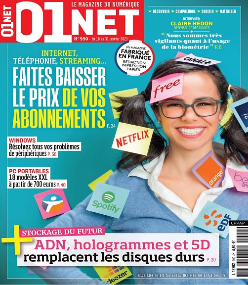 01NET- Le premier magazine du numé [...]