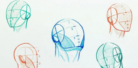 How to Easily Draw Heads | Understanding the Loomis Method