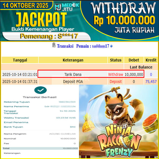 jackpot-slot-ninja-raccoon-frenzy-pg-soft-rp10000000--dibayar-lunas-di-medokjitu