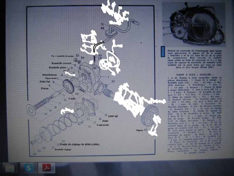 Schéma Pompe à huile