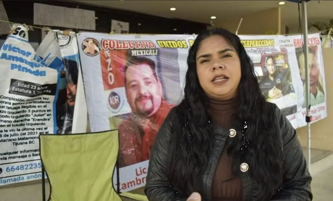 Identifican al presunto asesino de la buscadora Angelita Meraz en Baja California