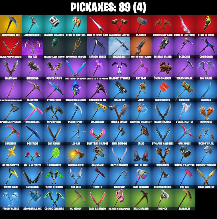 pickaxes comp