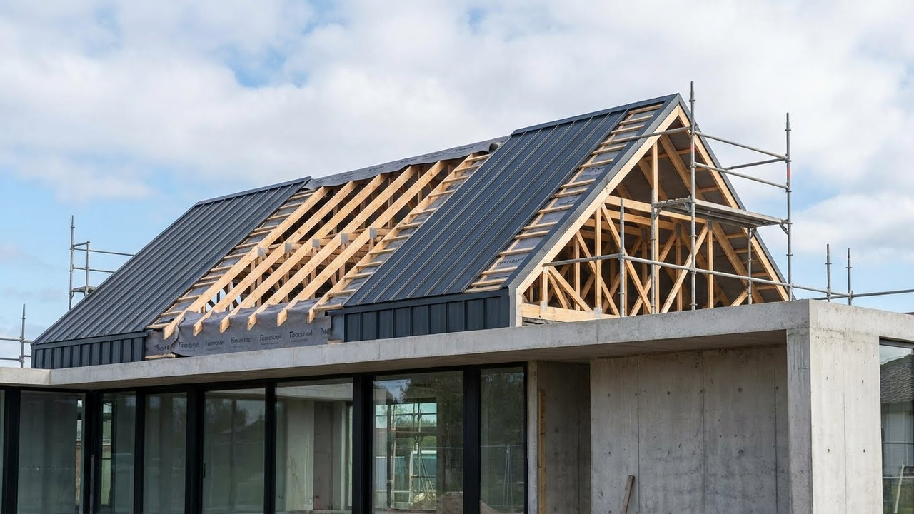 Before: Damaged Roof