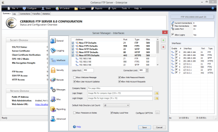 Cerberus FTP Server Enterprise 12.7.1 (x64)