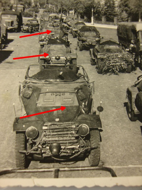Kolonne Aufklärungsabzeilung, Spähpanzer, Sd.Kfz