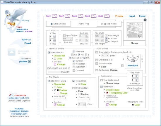 Video Thumbnails Maker Platinum 14.0.0.0 Multilingual