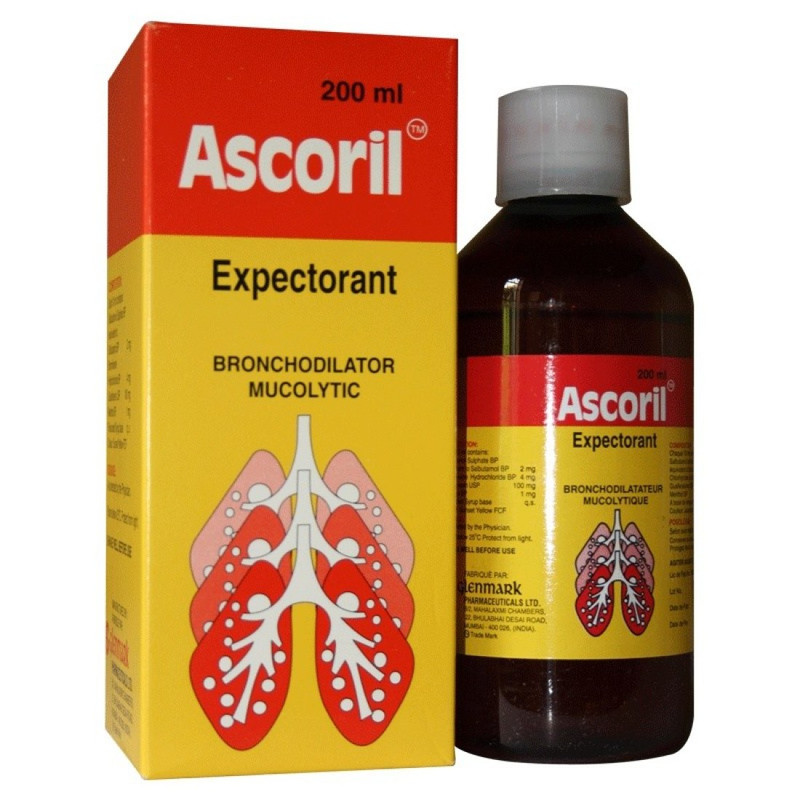 Ascoril Expectorant Syrup 200Ml