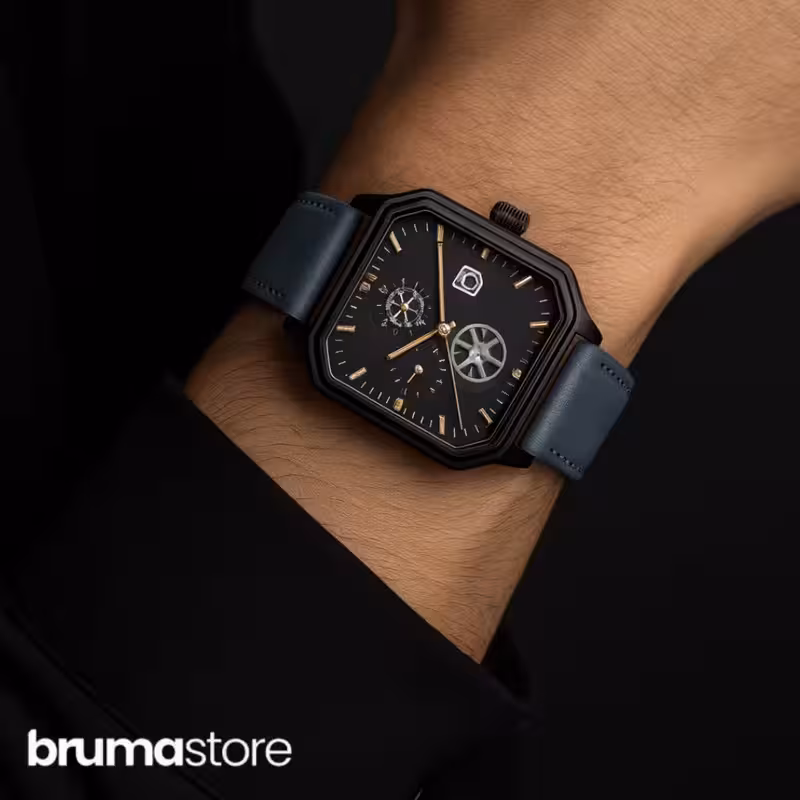Reloj Stork acero elegante