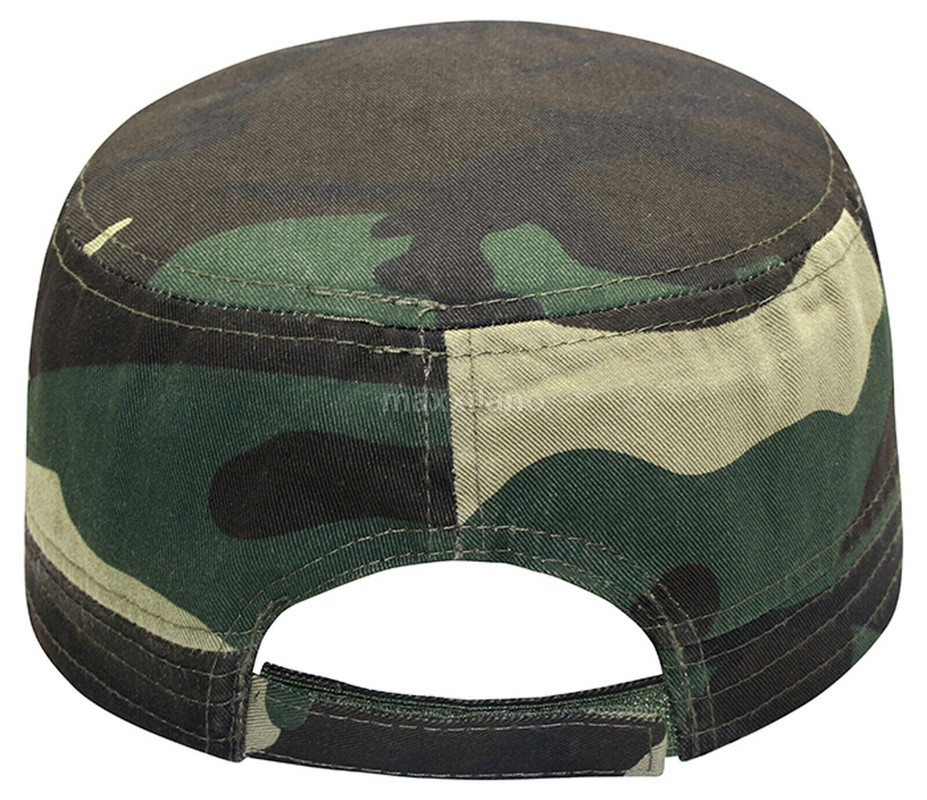Cadet Hat Castro Style Army Caps Men and Women Baseball Cap Adjustable Size