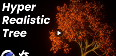 How to make an Easy Realistic Nature Tree Scene in Cinema 4D Octane