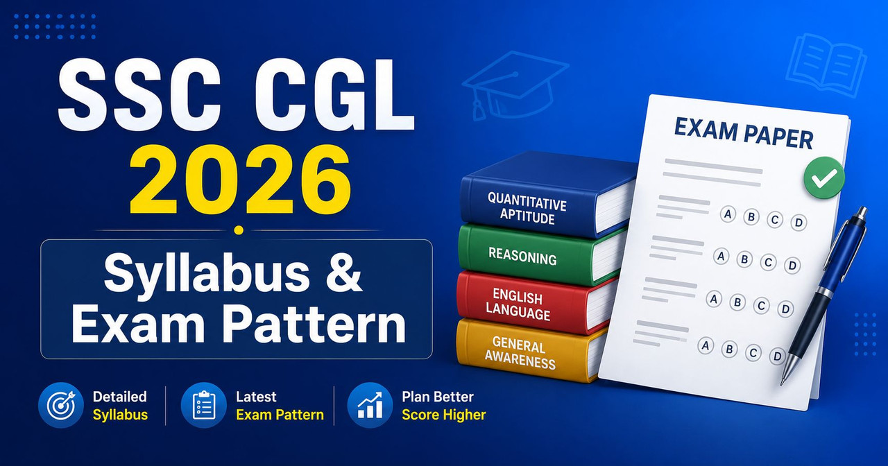 SSC CGL 2026 Syllabus & Exam Pattern Guide - GovtJobs.io SSC CGL 2026 Syllabus and Exam Pattern Complete Guide - Tier 1 and Tier 2