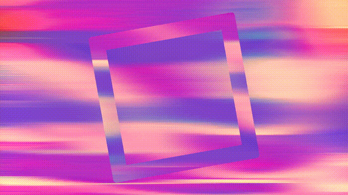 Vaporwave Velocity Tilted Frame Loop