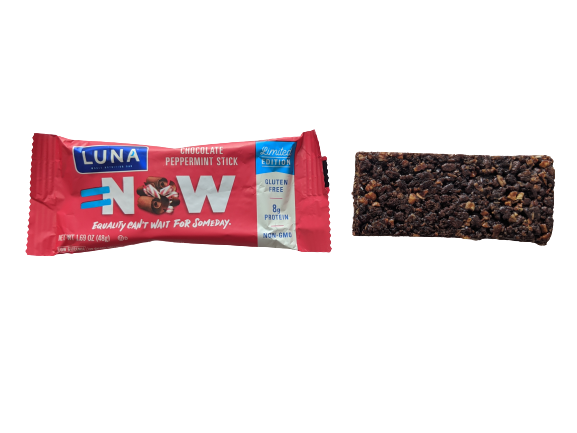 Chocolate Peppermint Stick Luna Bar