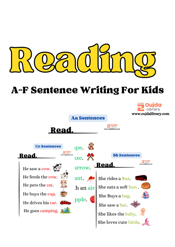 Download A-F Sentence Writing For Kids PDF or Ebook ePub For Free with | Phenomny Books