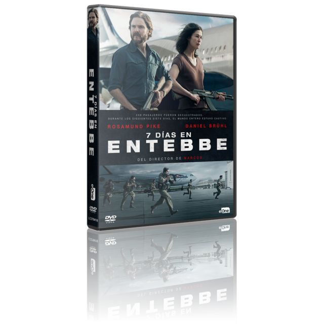 Portada - 7 Días en Entebbe [DVD9Full] [PAL] [Cast/Ing] [Sub:Varios] [2018] [Thriller]