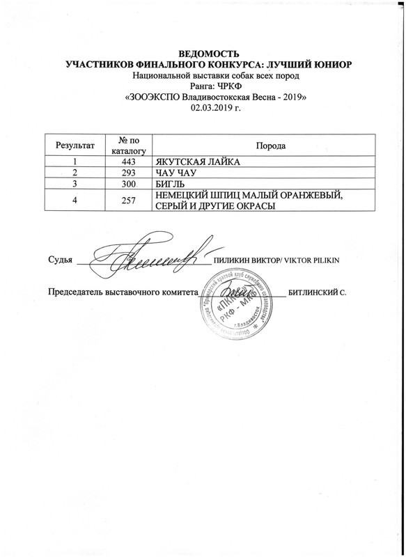 Лучший Юниор