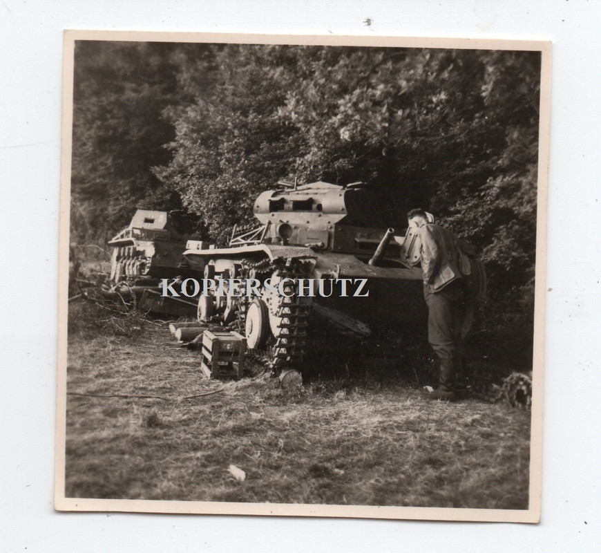 Belgien Frankreich 1940 zerst. gesprengte Panzer Tank Sturmgeschütz SDkfz