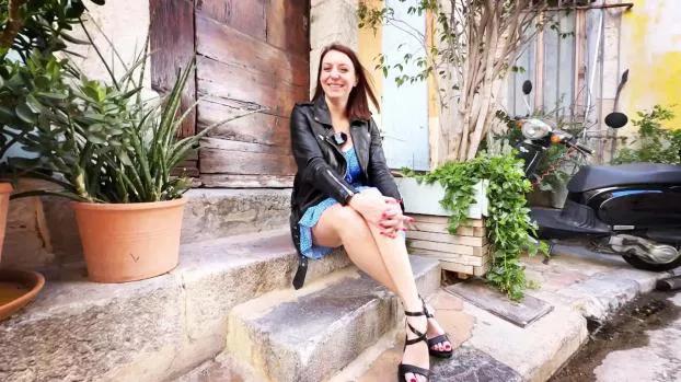 JacquieEtMichelTV – Calie – 32, likes having two cocks all to herself!