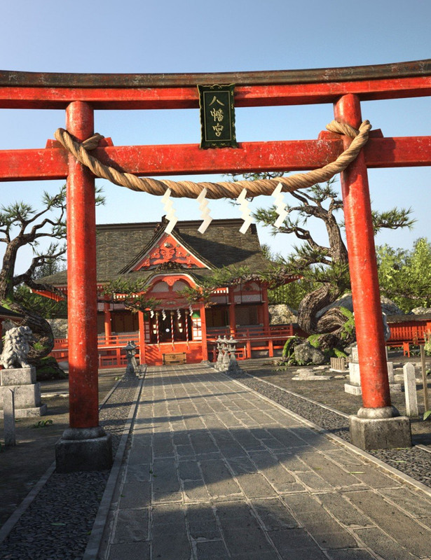 Japanese Shinto Shrine