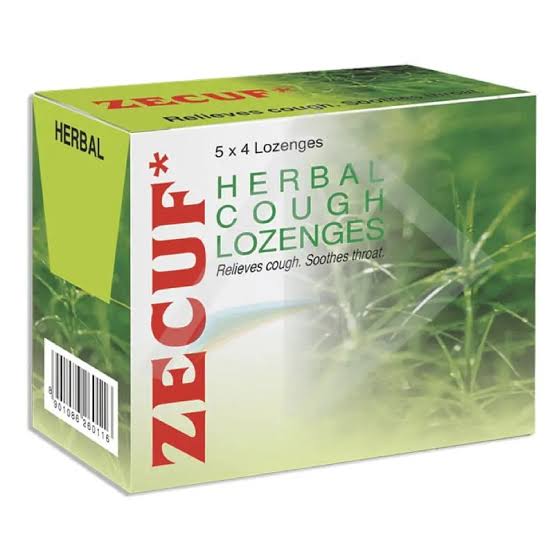 Zecuf Herbal Lozenges 20`S(Green)Orig.