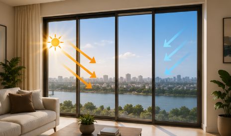 Residential Window Film Installation in Vijayawada