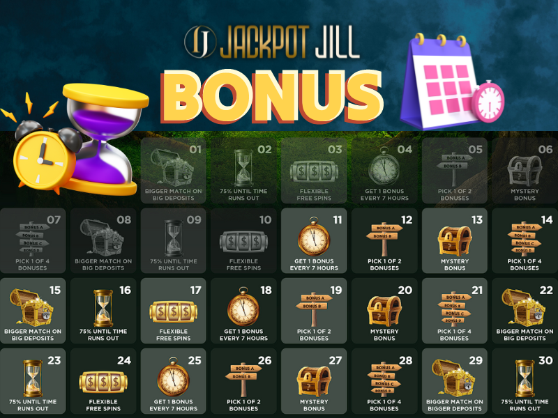 Jackpot Jill Casino Bonuses