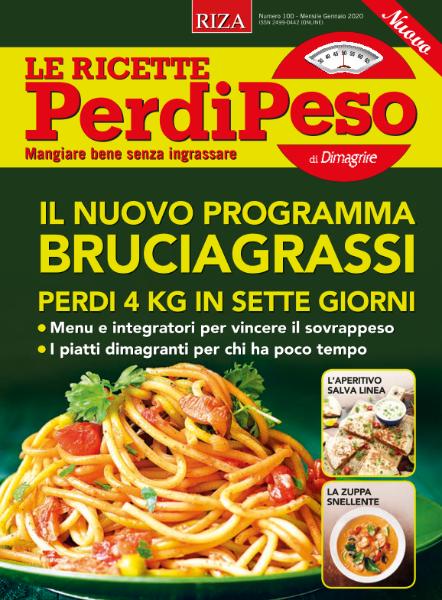 Le Ricette PerdiPeso N.100 - Gennaio 2020