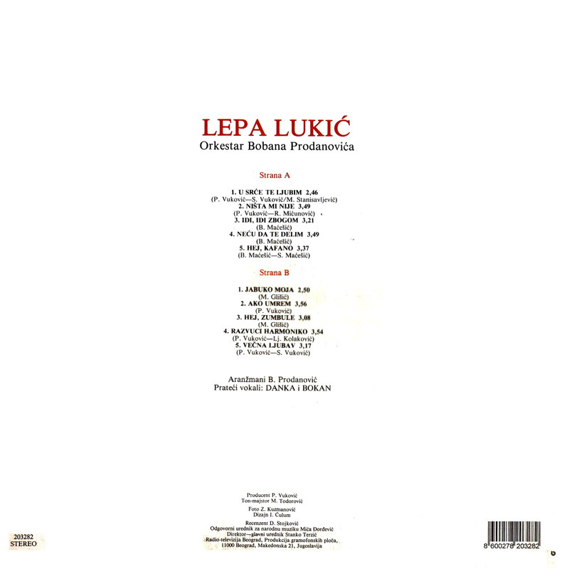 Lepa Lukic 1992 z