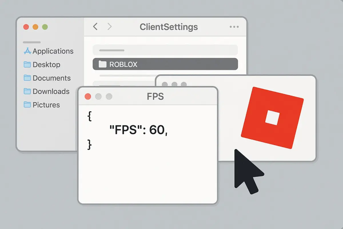 Change ROBLOX FPS on File Explorer Mac