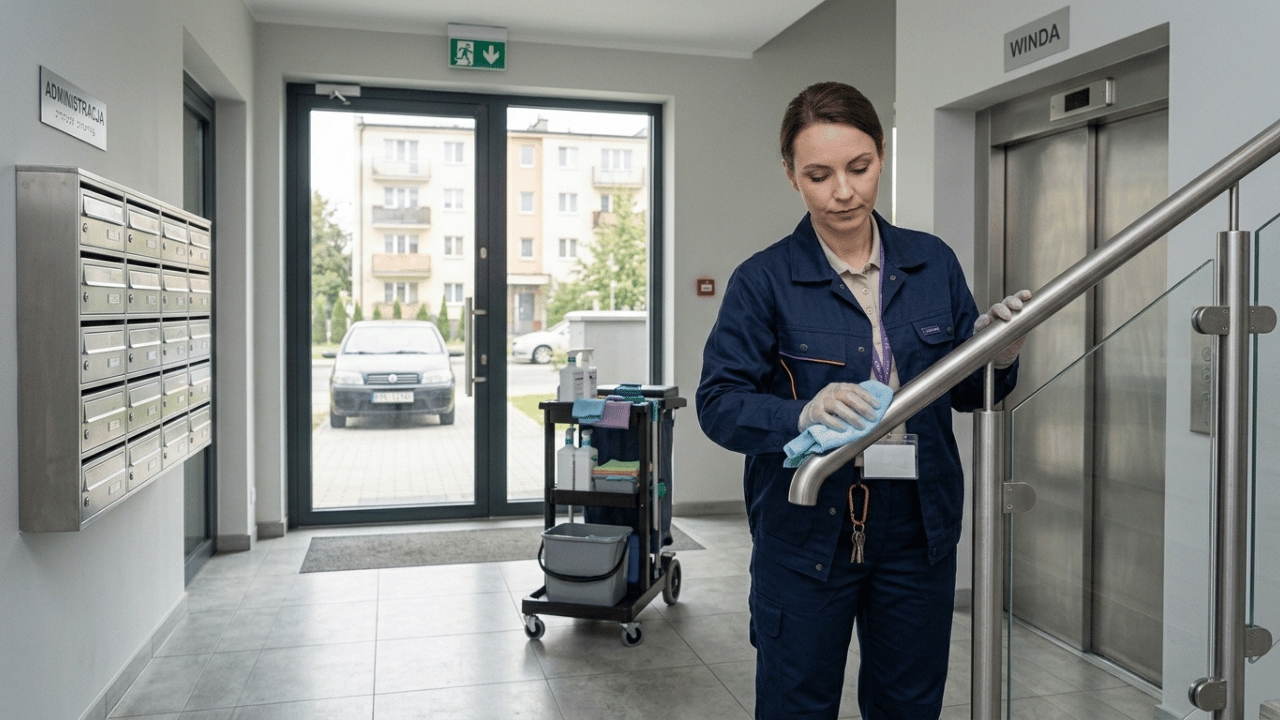 Dezynfekcja klatek schodowych i części wspólnych - kiedy jest potrzebna?