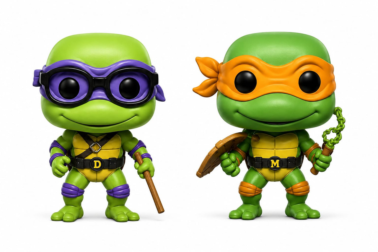 Colecci&oacute;n de figuras Tortugas Ninja