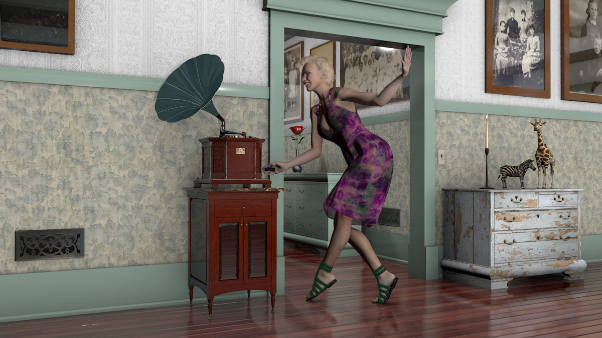 Country Home Victrola & Cabinet Country Home Victrola & Cabinet