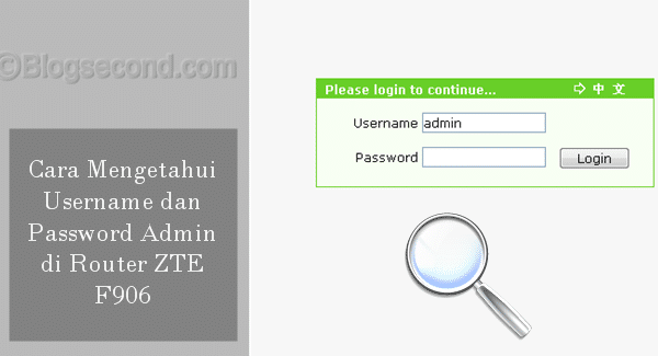 Username Dan Password Zte F609 - Begini Cara Mudah Mengganti Password WiFi Indihome ZTE ...