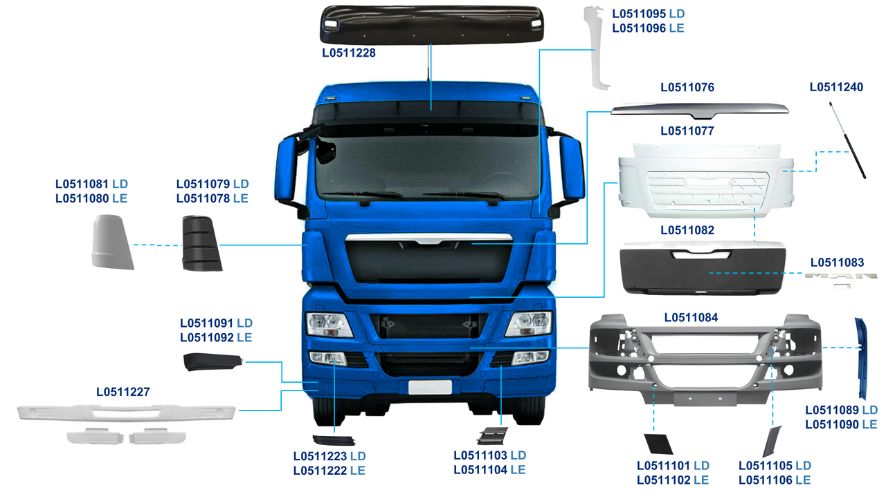 MAN-TGX 2014 A 2022-28.440, 29.440, 33.440-D26 DE 12 LITROS-ZF-FRONTAL