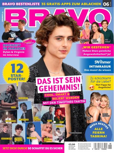 Cover: Bravo Jugendmagazin No 06 vom 23  April 2024