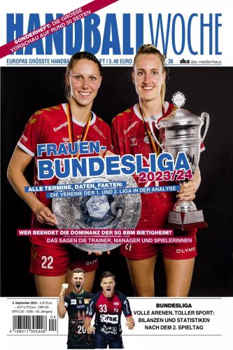 Handballwoche Magazin No 36 vom 05  September 2023
