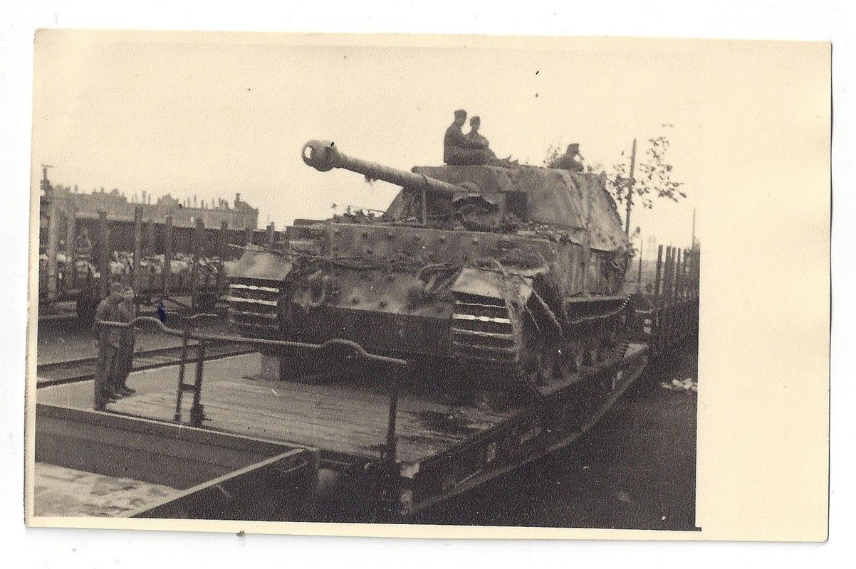 orig. Foto,Panzer Typ Tiger (P) Ferdinand2