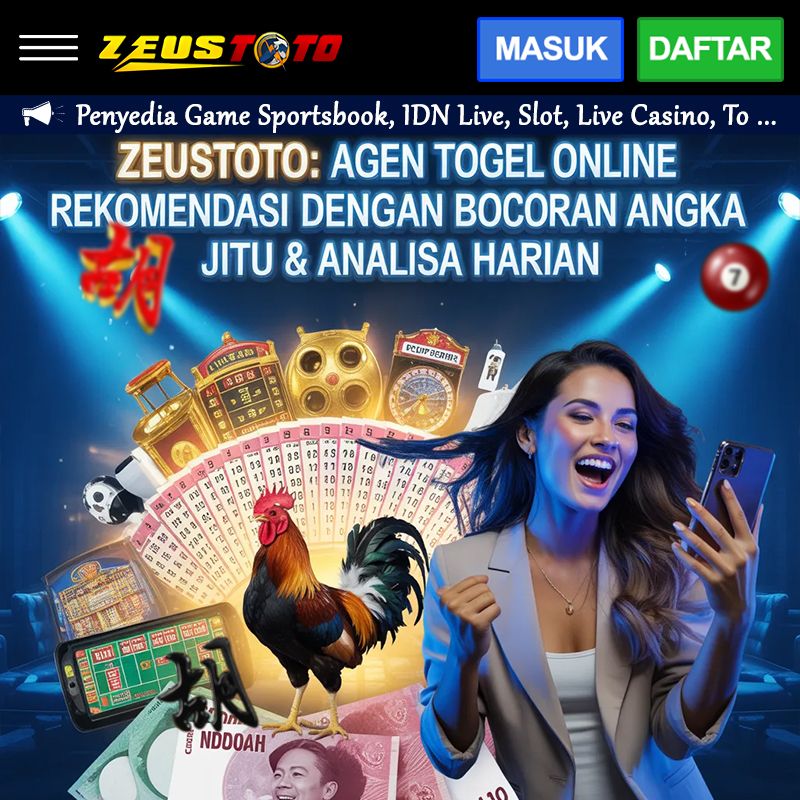 ZEUSTOTO: Agen Togel Online Rekomendasi dengan Bocoran Angka Jitu & Analisa Harian image 1