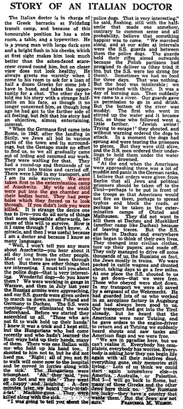 Gas Chamber Peep Holes