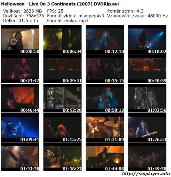 Helloween - Live On 3 Continents (2007)