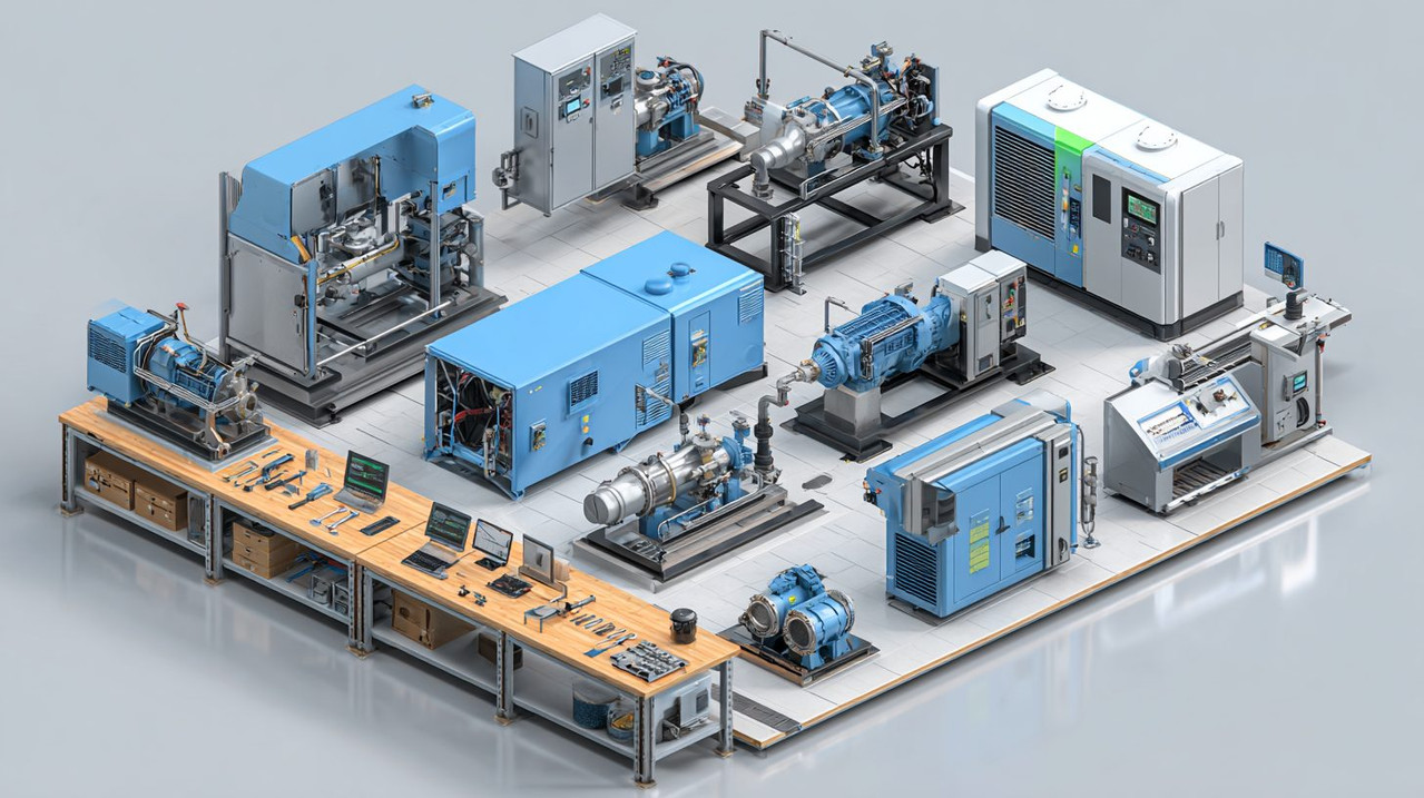 Типы чиллеров и их компоненты для обслуживания