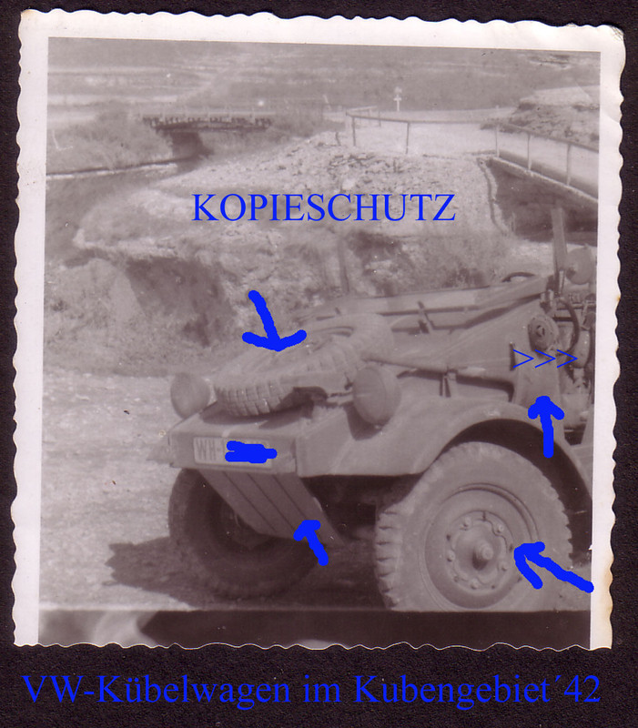 VW-Kübelwagen am Kubanlauf,Gebirgsjäger,Wehrmach