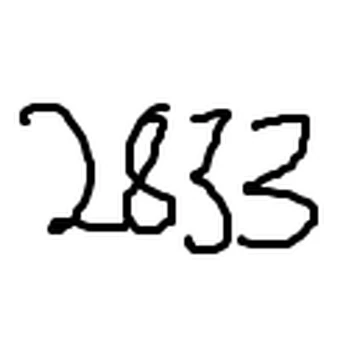 2833