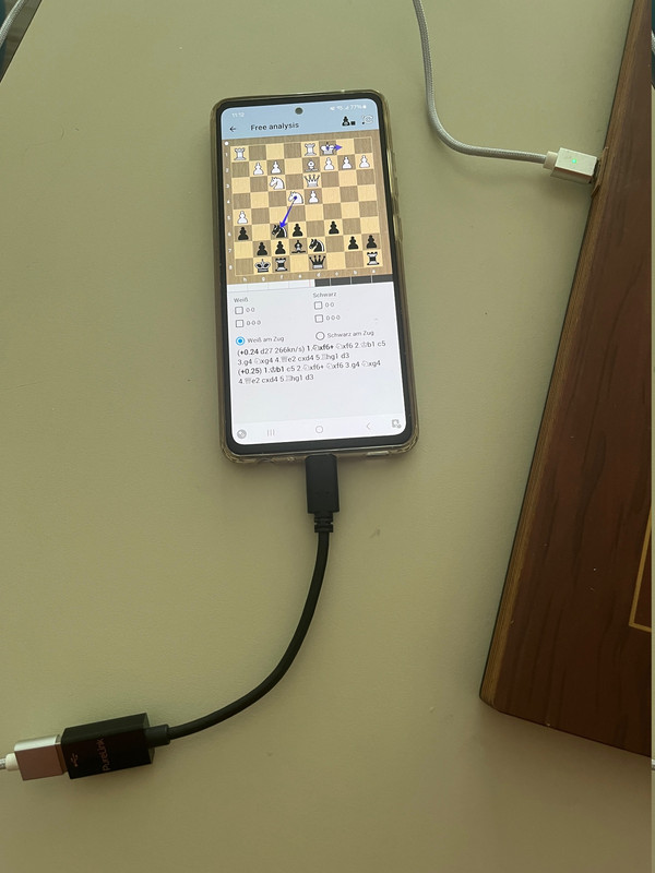 PGN Master Certabo USB zu Handy direkt