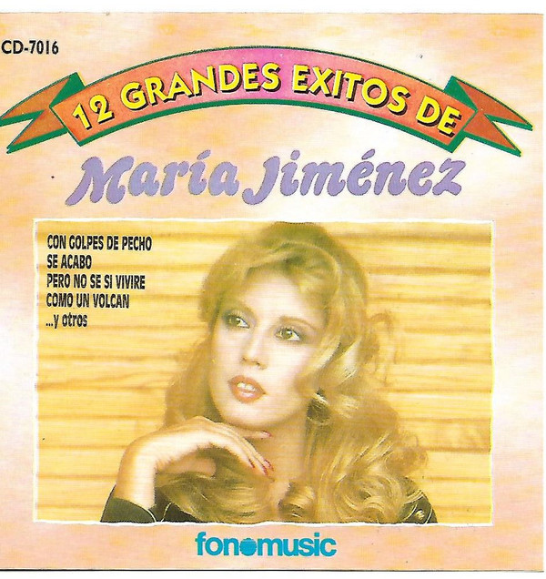 Portada - María Jiménez - 12 Grandes Exitos (1992)
