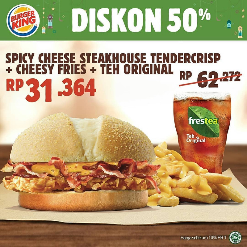 Promo Burger King Kupon Juni 2019