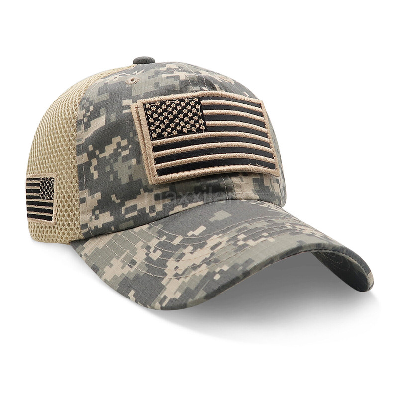Baseball Cap mesh tactical camo hat