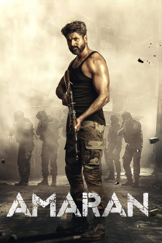 Amaran (2024) Dual Audio [Hindi-Tamil] Netflix WEB-DL – 480P | 720P | 1080P – Download & Watch Online