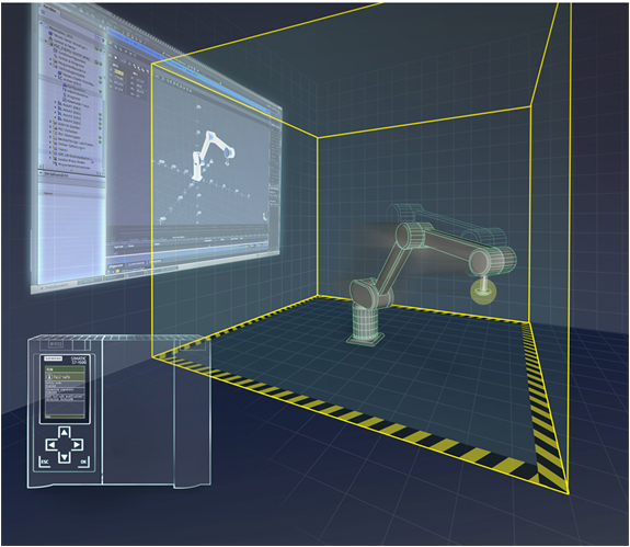 SIMATIC Safe Kinematics on a 6-axis kinematic system SIMATIC Safe Kinematics on a 6-axis kinematic system